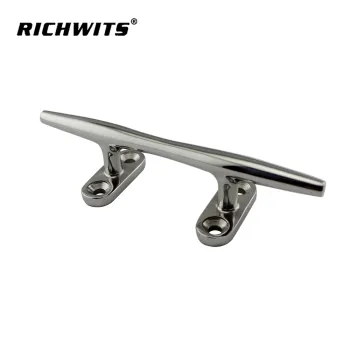 boat accessories cleat for boat stainless steel 316 hollow base cleat