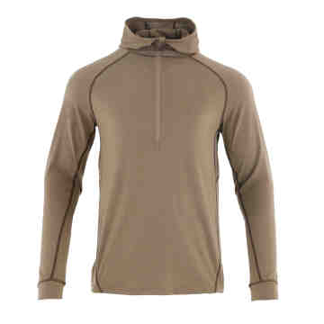 Großhandel leichte Merino Wollmänner Long Sleeve Reißverschluss Hoodie