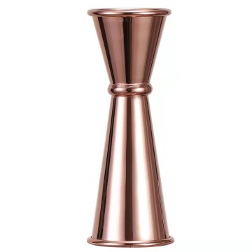البيع الساخن الياباني الفولاذ المقاوم للصدأ النبيذ jigger 30/45ml نادل كوب قياس