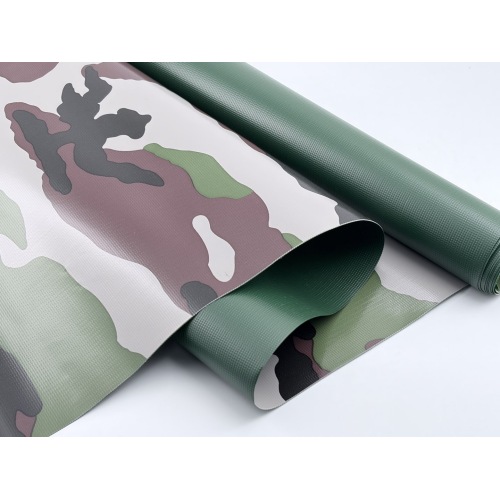 Lona de PVC de camuflaje de grado militar