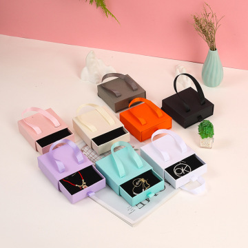 A1 Custom Logo Handheld Jewelry Drawer Box