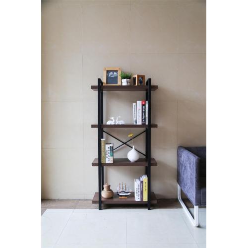 4 tiers bookcase and book shelves