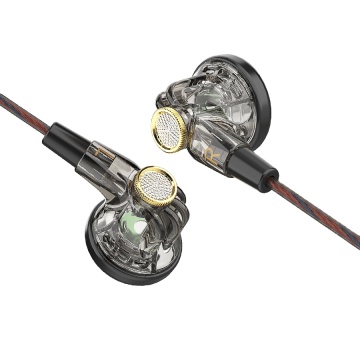 QKZ MDR Dynamic In-Ear Earbuds with Mic for Gaming, Sports, and Music