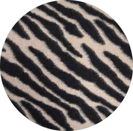 Leopard Jacquard polyester fleece