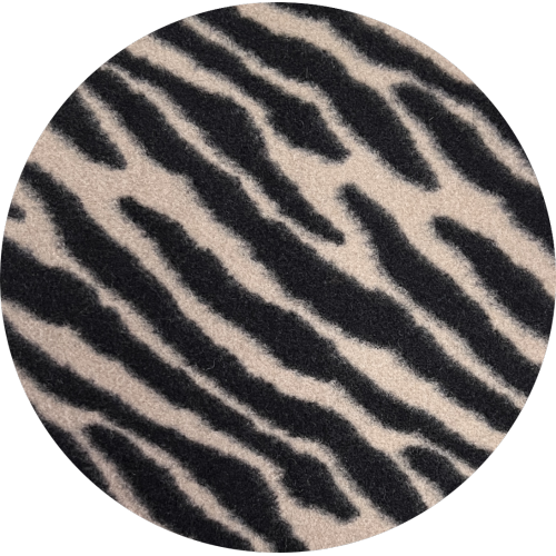 Леопардовый жаккардовый полиэфирный флис