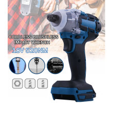 Electric Combi Drill Cordless Drill Driver Electric Rechargeable BrushlessFor Makita Battery 18V 520Nm