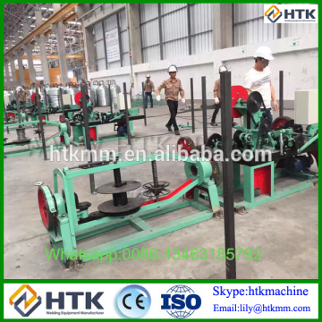 Hot sale !!! Automatic Reverse Twist Barbed Wire making machine