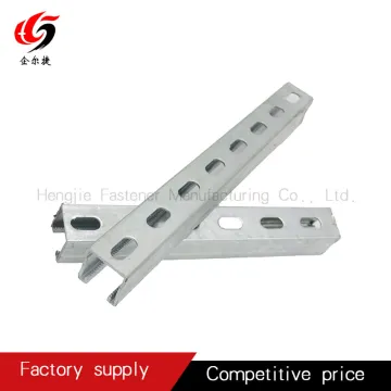 stainless steel slotted strut channel