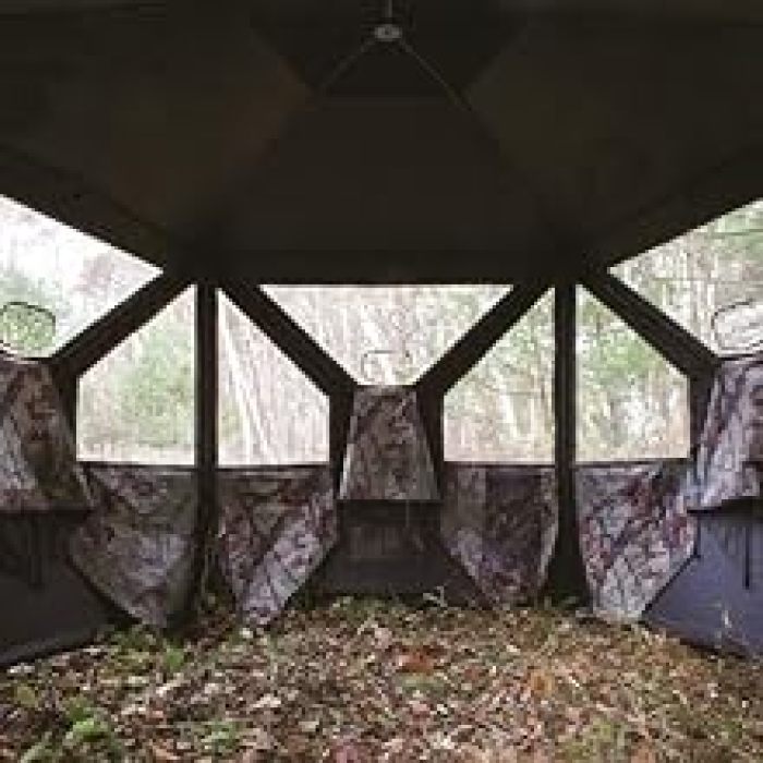 ਸਟੈਲਥ ਆਉਟਡੋਰ ਸ਼ਿਕਾਰ ਲਈ 5-ਪੱਖੀ ਸ਼ਿਕਾਰ ਅੰਨ੍ਹੇ ਤੰਬੂ