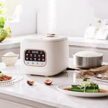 Cooker di riso a basso zucchero basso con display a LED - 3L Separatore di zuppe di riso multifunzionale