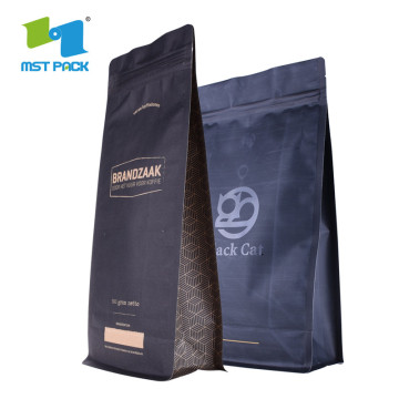 Sacos de linho para café com logotipo personalizado de material laminado minúsculo