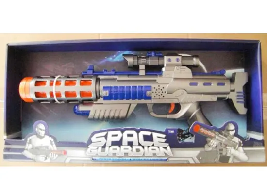 B/O GUN SET W/LGITH&MUSIC