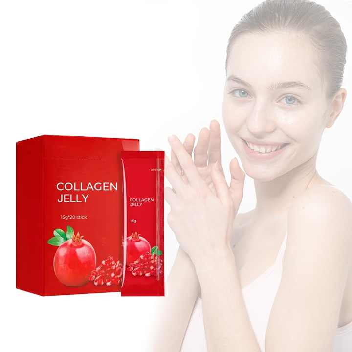 OEM/ODM Natural Skin Brighten Reduce Wrinkles Skin Whitening Collagen Jelly Stick