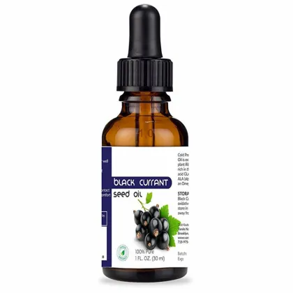 Cold Pressed Pure Natural Black Currant Seed Oil