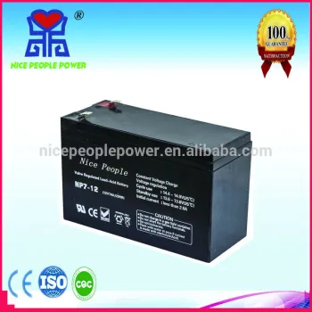Maintenance Free sealed lead acid battery 12V7AH used for The elevator