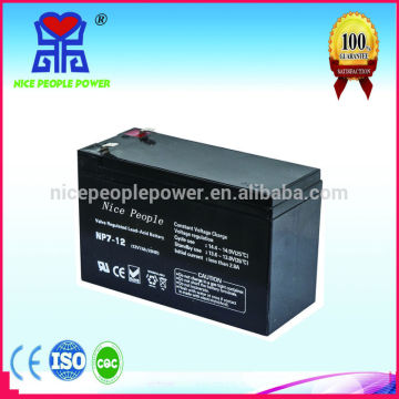 high quality Deep discharge battery 12V 9AH with lead terminal ups battery