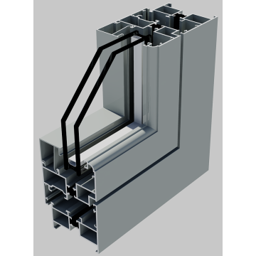 Energy Saving Inward Opening Aluminum Windows