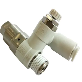 SMC ASP430F-02-08S Speed Control Valve with Pilot Operated One-way Valve Regulator: Detailed Information and Specifications