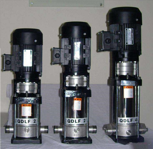 Bomba multiestágio vertical QDLF de aço inoxidável