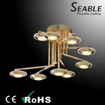 Fancy Metal Golden Ceiling Light LED Ceiling Light, Celing Light for Home