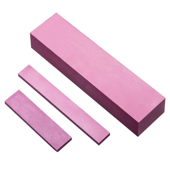 Double-sided Ruby Sharpener Whetstone: Fine Grinding & Polishing Antimagnetic Insulator
