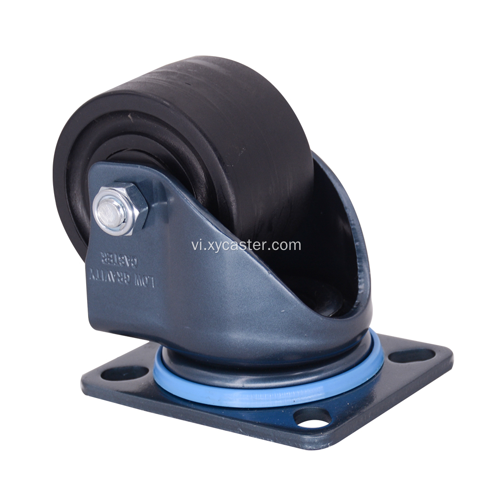 Xoay 3 inch nylon Caster trọng lực thấp