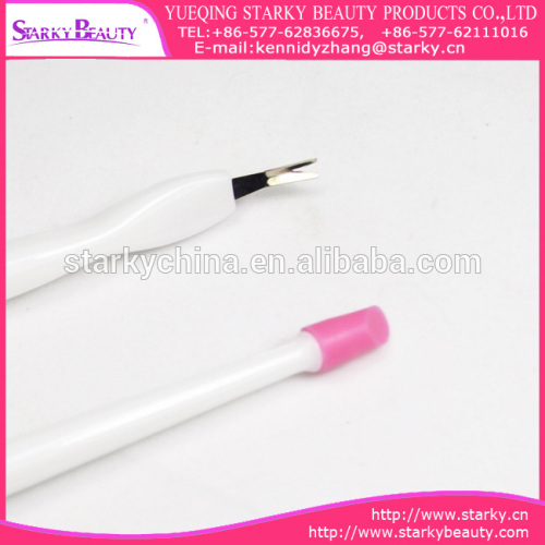OEM Nail Cleaner Cuticle Pusher, 2 way cuticle nail push,nail rubber cuticle pusher
