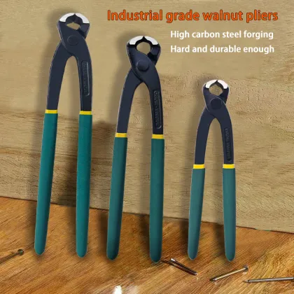 Yellow-green wire tie pliers