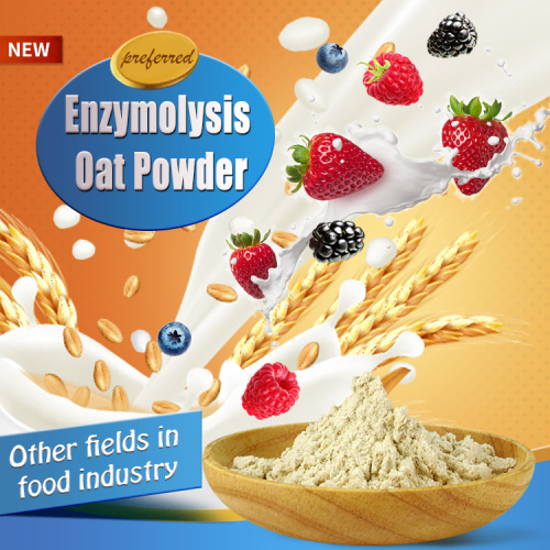 Hydrolyzed Oats Flour Enzymolysis Oat Milk Powder