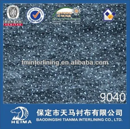 polyester nonwoven fusible interlining fabric from baoding