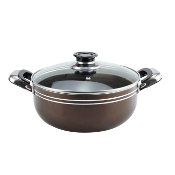 Cheap Casserole Aluminum Sauce Pot with Pattern Lines - Nuevo 2020 Olla