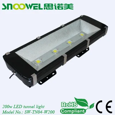 200w Power Tunnel Light With 4 Leds 