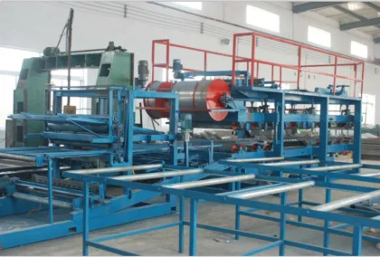 Heat preservation Sandwich Panel Roll Forming Machine/ EPS/glass woll/rock woll sandwich machine