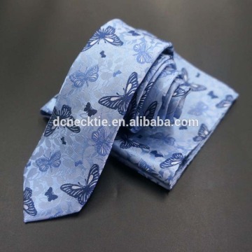 Butterfly Jacquard Silk crava gli uomini