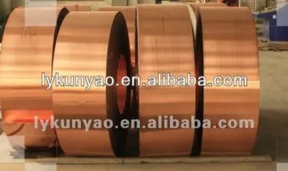 produce 99.98% thin Copper Foil /copper strip/copper coil/copper circle