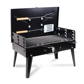 Camping Patio Foldable Barbecue Charcoal Portable Outdoor Grill BBQ