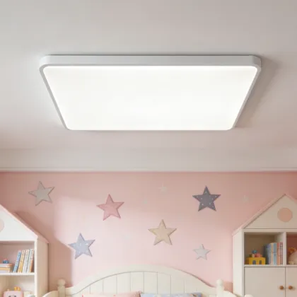 Indoor ceiling lighting with warm feel