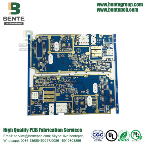 FR4 Tg170 6-Layer Multilayer Difficulty Board ENIG 3U