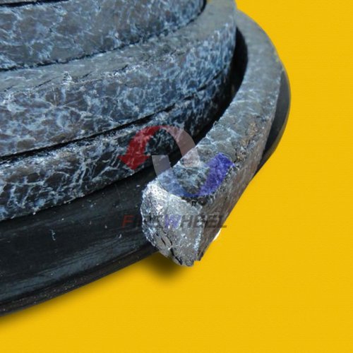 Expanded Graphite Braided Packing Impregnated With Ptfe, High Quality Expanded Graphite Braided