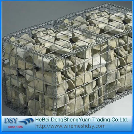 3x3x1m Hot-dip Galvanized Gabion Stone Cage