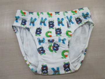 2015 New Design Alphabet Carton Children Underwear