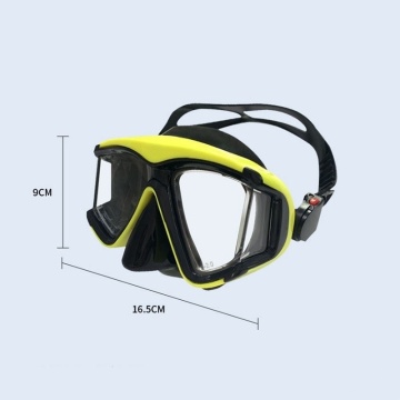 Panoramic 180 Degree 3-Side PC Lens Diving Mask Snorkel Set
