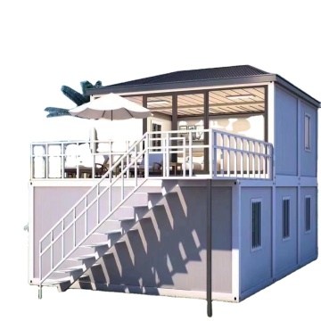 Hot-Selling Cafés: Constructed with Fire-Resistant, Seismic-Proof Galvanized Steel and Cost-Efficient Foldable Containers