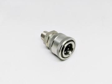 Pressure Washer 1/4"Male NPT-M Quick Connect S.S. Coupler