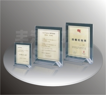 acrylic sign stand FZ-F-0004