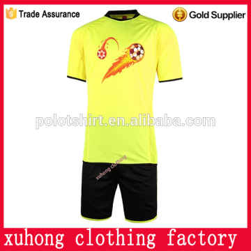 soccer set shirt and shorts sportswear design made in China
