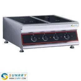 Electric light wave oven with 4 heads electric ceramic hob (SUNRRY SY-EH600T)