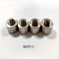 Exhaust pipe round welded nut M18X1.5 steel nut