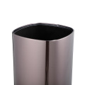 Metal Home and Kitchen Open Top Bin de basura