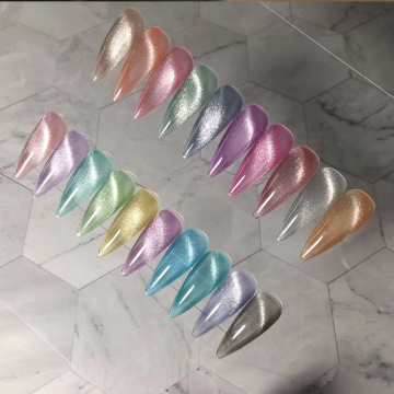 New Arrival Crystal Cat Eye Gel Polish for Professional Nail Salon with Cat Eye Magnet